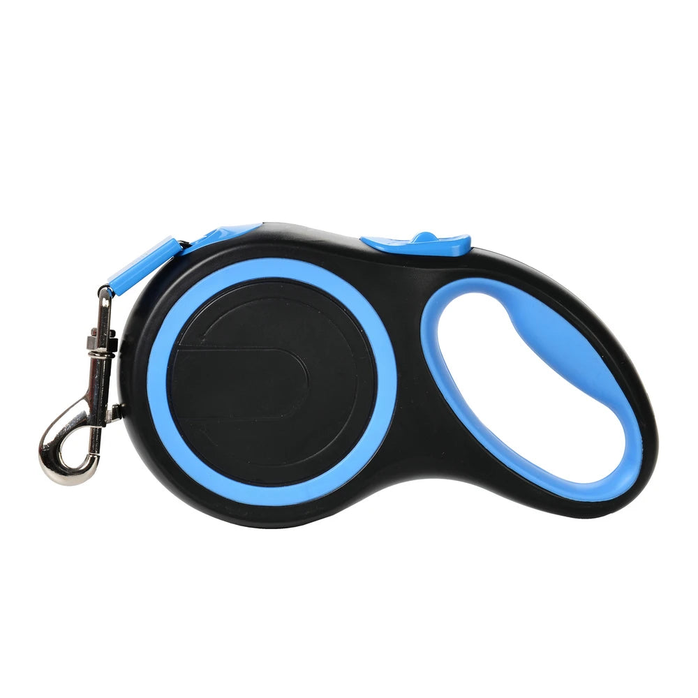 Laisse rétractable ultra-résistante pour chien – 3/5/8m, jusqu'à 50kg, anti-emmêlement