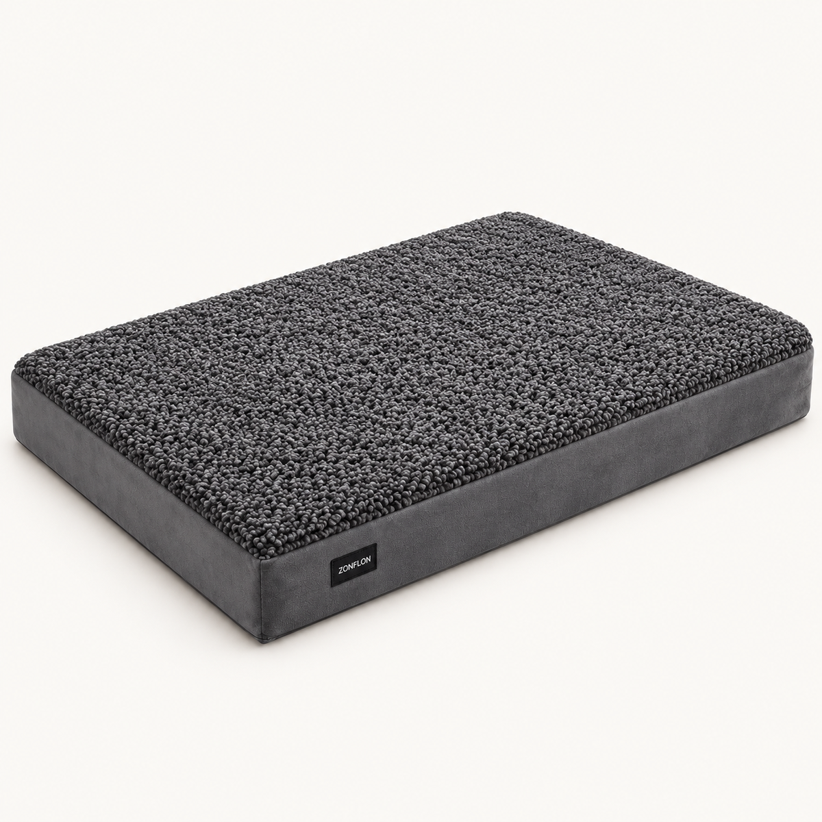 ZONFLON Cloud Sherpa Dog Crate Bed